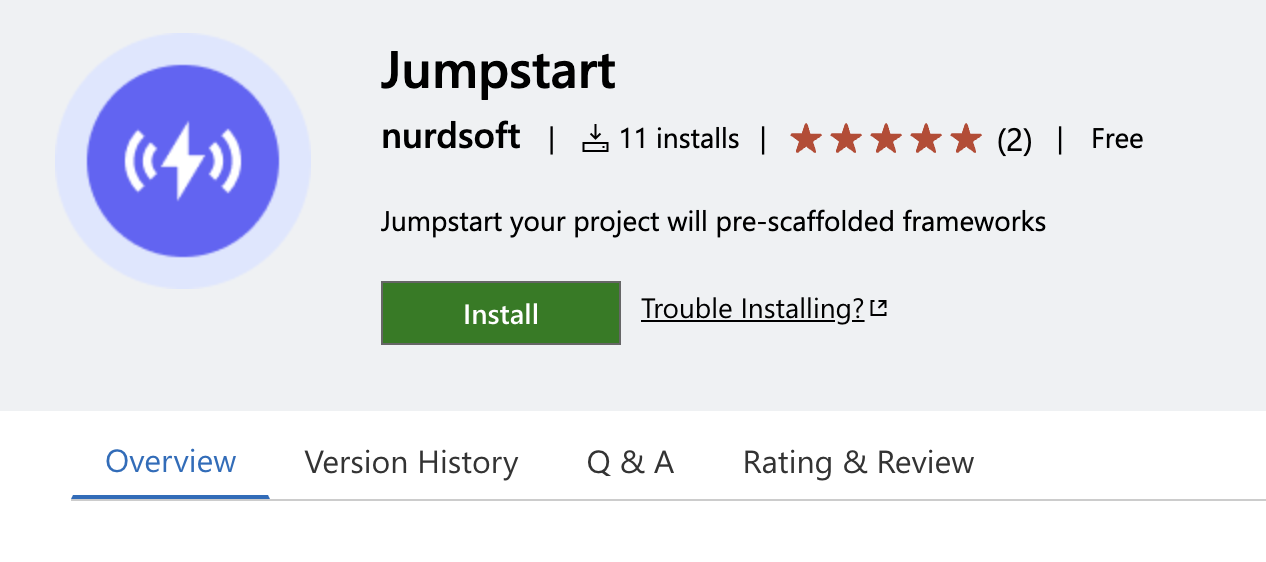 Scaffolding your projects with Jumpstart